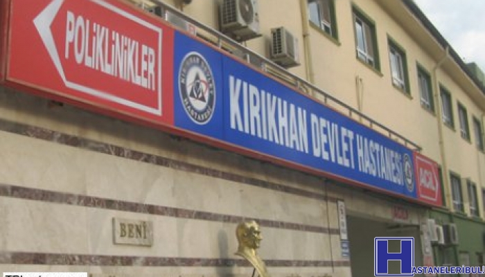 Kırıkhan Devlet Hastanesi Diyaliz Merkezi