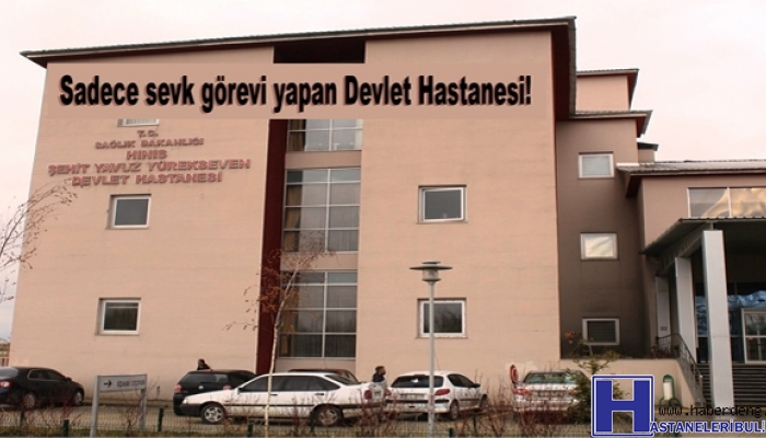 Hınıs Şehit Yavuz Yürek Seven Devlet Hastanesi