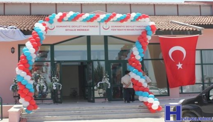 Osmaniye Devlet Hastanesi Diyaliz Merkezi